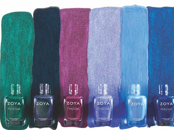 Glitzer von Edelsteinen in der festlichen Sammlung von Lacken Zoya Enchanted 2016-2017