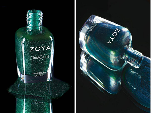 Glitzer von Edelsteinen in der festlichen Sammlung von Lacken Zoya Enchanted 2016-2017