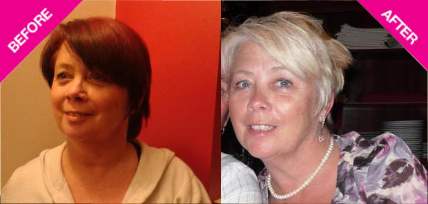 Blondes Haar: Foto vor und nach dem Färben zu Hause
