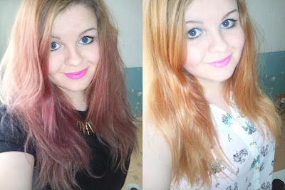 Blondes Haar: Foto vor und nach dem Färben zu Hause
