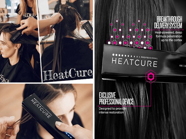 Exklusiv bei Redken: Ein Ritual für beschädigte Schlösser Heatcure
