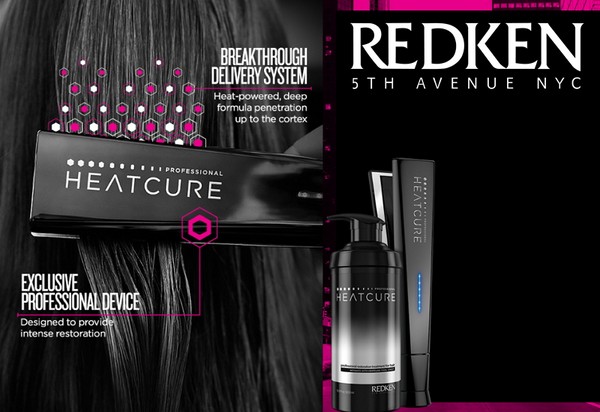 Exklusiv bei Redken: Ein Ritual für beschädigte Schlösser Heatcure