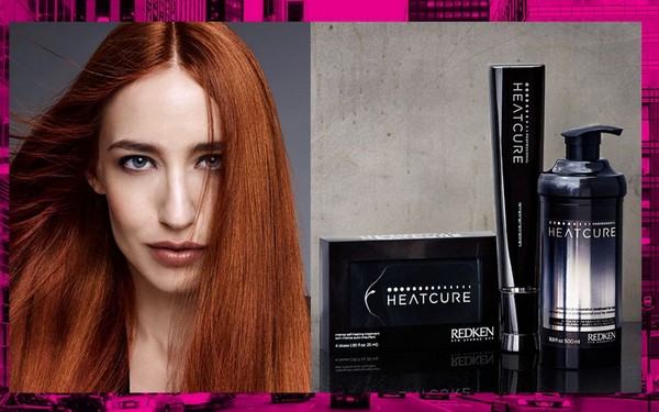 Exklusiv bei Redken: Ein Ritual für beschädigte Schlösser Heatcure