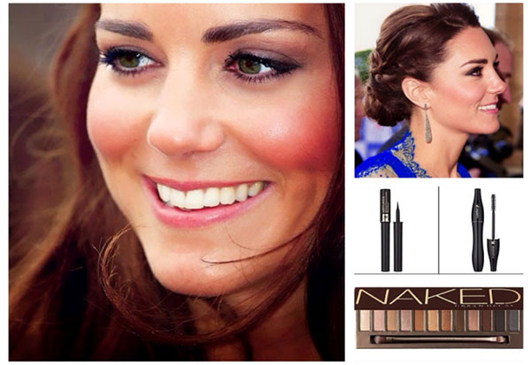 Natürliches Make-up im Stil von Kate Middleton