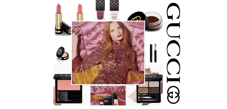 Dieses geheimnisvolle Rosa: eine Sammlung von Make-up Gucci Beauty F / W 2016
