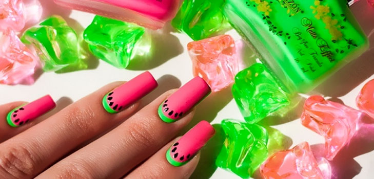 Früchte und Tropen - Sommer Nyl-Trends 2016