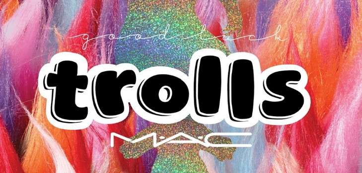 Glamouröser Troll: Dekorative Sammlung von MAC Good Luck Trolls