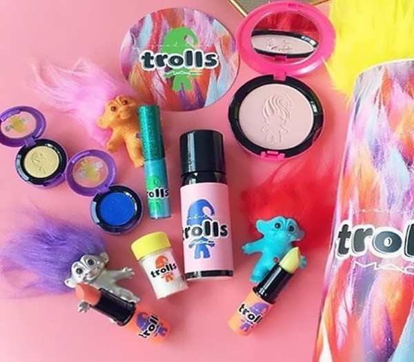 Glamouröser Troll: Dekorative Sammlung von MAC Good Luck Trolls