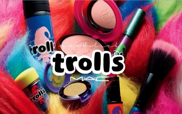 Glamouröser Troll: Dekorative Sammlung von MAC Good Luck Trolls