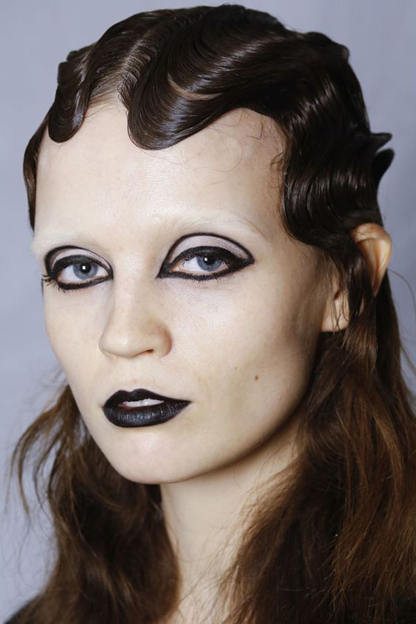 Grafisches Make-up - Wintertrend 2016-2017