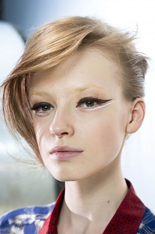 Grafisches Make-up - Wintertrend 2016-2017