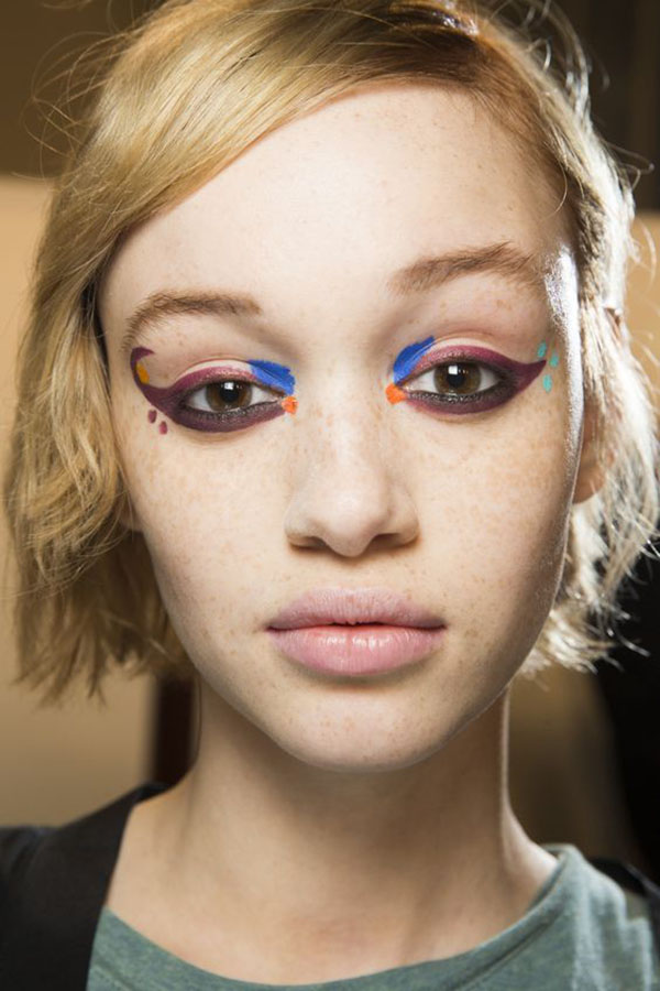 Grafisches Make-up - Wintertrend 2016-2017