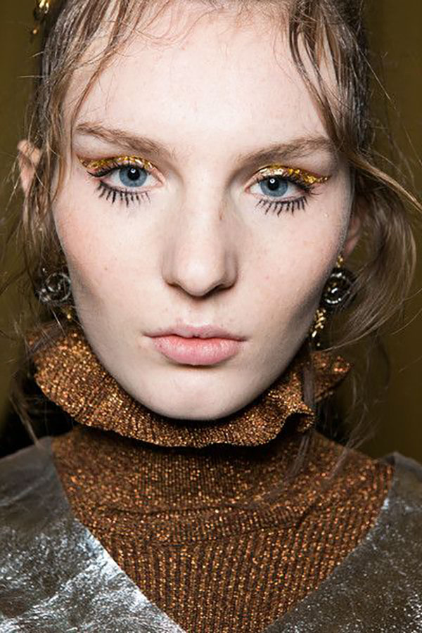 Grafisches Make-up - Wintertrend 2016-2017
