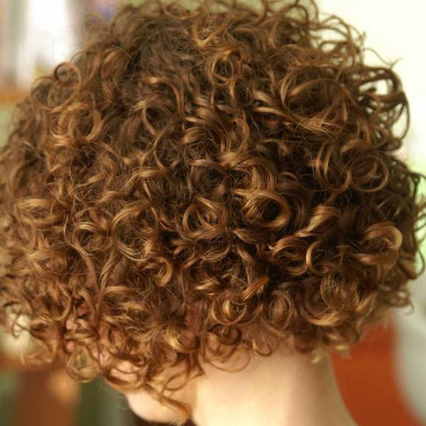 Chemie der Haare mit einem Foto