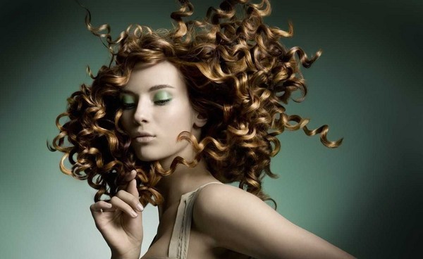 Chemie der Haare mit einem Foto