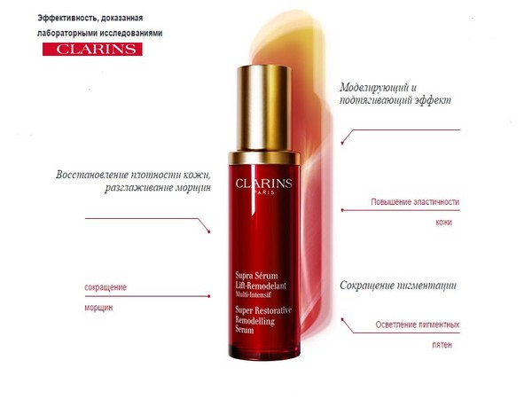 Idealer Kreislauf: Modellierserum Clarins Multi-Intensif