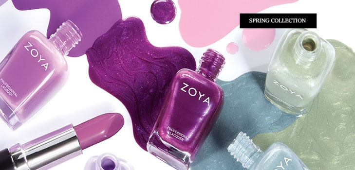 Perfekte Pastell Maniküre mit Lacken Zoya Charming 2017