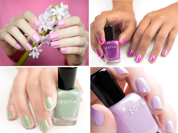 Perfekte Pastell Maniküre mit Lacken Zoya Charming 2017
