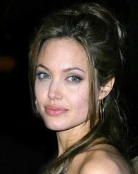 Birnenförmiges Gesicht: Angelina Jolie