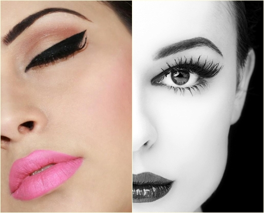 Wie man richtig mit Eyeliner und Tinte malt, Video