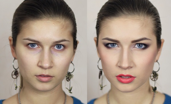 Wie zeichne Pfeile vor Eyeliner