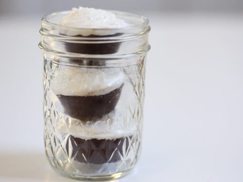 Wie man ein Haus Zucker schrubben-capkake macht
