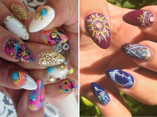 Sommerliebe: Hippie-Maniküre - der aktuelle Trend 2016