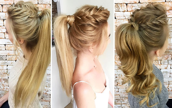 Locks und Zöpfe: exquisite Frisuren für den 8. März