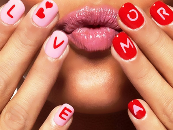 Liebe ist ...: Ideen einer schönen Maniküre zum Valentinstag