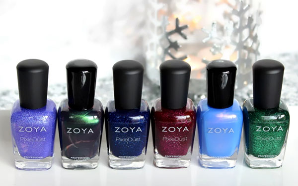 Die beste Neujahrsnagelkunst mit Lacken Zoya Enchanted