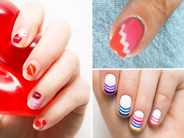 Maniküre in fünf Minuten: Drei einfache Nageldesigns