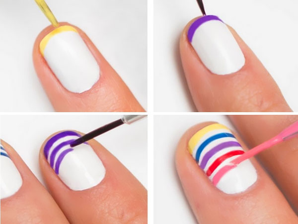 Maniküre in fünf Minuten: Drei einfache Nageldesigns
