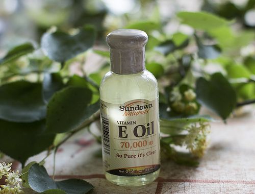 Gut zusammen mit Vitamin E