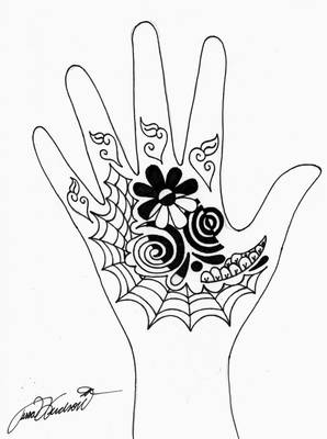 Mehendi zu Hause: Fotodesigns und Skizzen für Mehendi