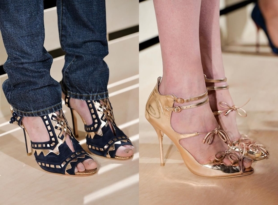 Zwischen Frühling und Sommer: wählen Sie offene Schuhe