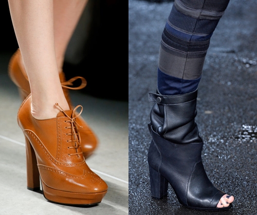 Modische Damenschuhe Herbst Winter 2014: Fotos der modischsten Winterschuhe 2014