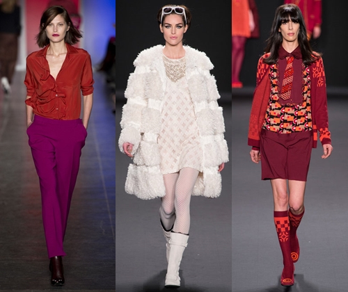 Modische Farben der Herbst-Winter 2014 Kleidung: Fotos der modischsten Farbtöne des Jahres 2014