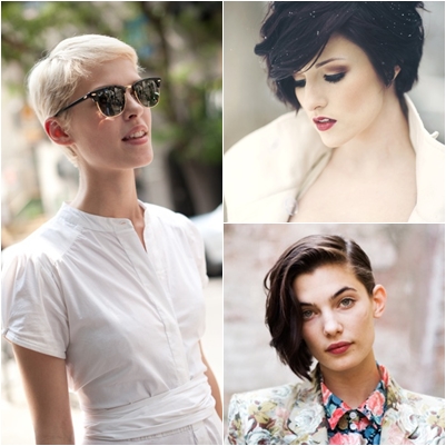 Modische Kurzhaarfrisuren Frühling-Sommer 2013