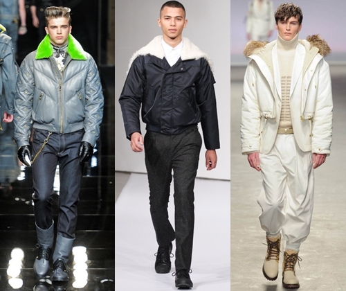 Modische Herrenjacken und Daunenjacken Winter 2014: Fotos der modischsten Jackenmodelle
