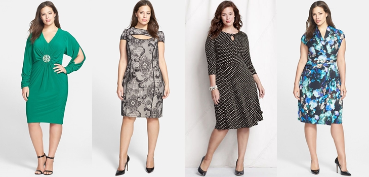 Fashion Kleider für volle Damen
