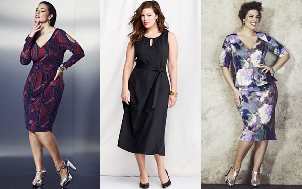 Fashion Kleider für volle Damen