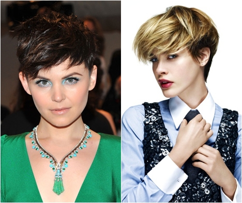 Frisuren auf dem Abschlussball für kurze Haare