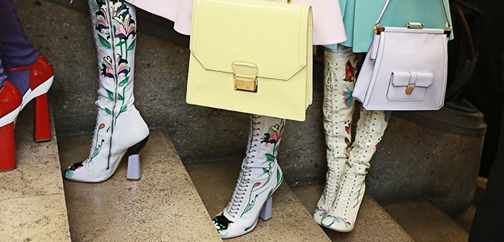 Modische Stiefel Frühjahr 2014
