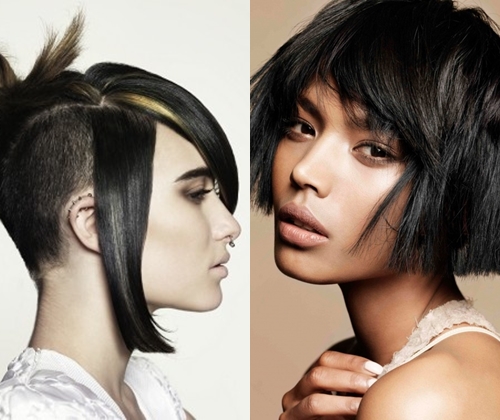 Modische Frisuren Herbst Winter 2013-2014: Foto der modischen kurzen und langen Frisuren des Jahres 2014