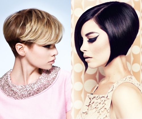 Modische Frisuren Herbst Winter 2013-2014: Foto der modischen kurzen und langen Frisuren des Jahres 2014