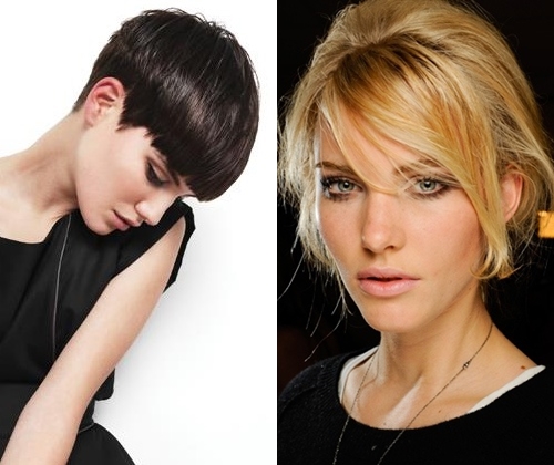 Modische Frisuren Herbst Winter 2013-2014: Foto der modischen kurzen und langen Frisuren des Jahres 2014
