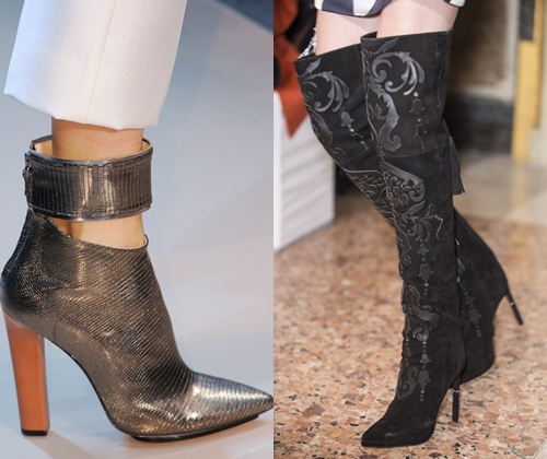 Modische Damen Stiefel und Stiefel, Herbst Winter 2015-2016 (Foto) 