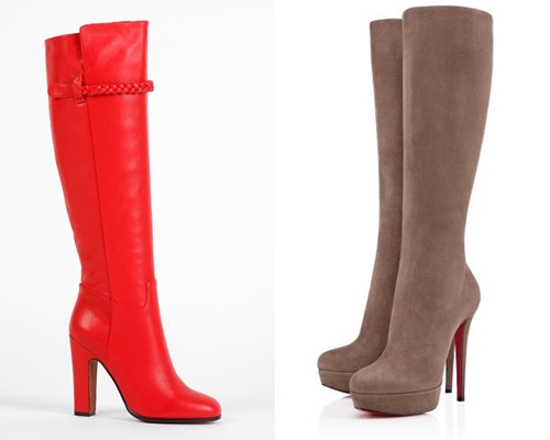 Modische Damenstiefel und Stiefel, Herbst Winter 2015 -2016 (Foto) 