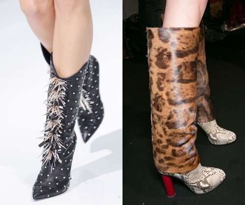 Modische Damen Stiefel und Stiefel, Herbst Winter 2015-2016 (Foto) 