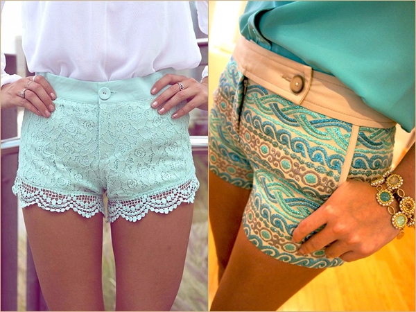 Modische Damen Shorts 2014
